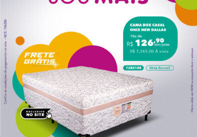 Armazém Paraíba – Um sono gostoso precisa de uma cama de qualidade.