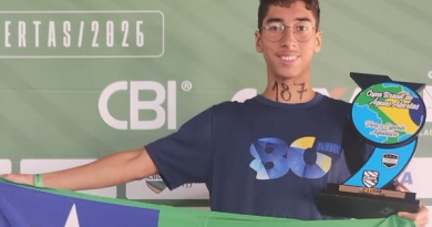Nadador piauiense conquista ouro em etapa nacional de águas abertas e garante índice para os Jogos da Juventude 2026