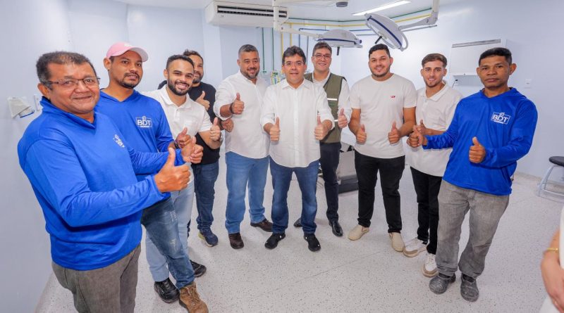 Rafael Fonteles inaugura reforma do HGV com investimento de R$ 21 milhões na ampliação de salas de cirurgias e melhoria de serviços
