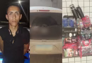 Suspeitos de assaltos à mão armada são detidos com carro cheio de mercadorias em Teresina